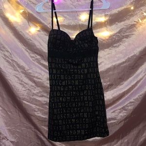 Authentic Moschino Bustier Slip Dress